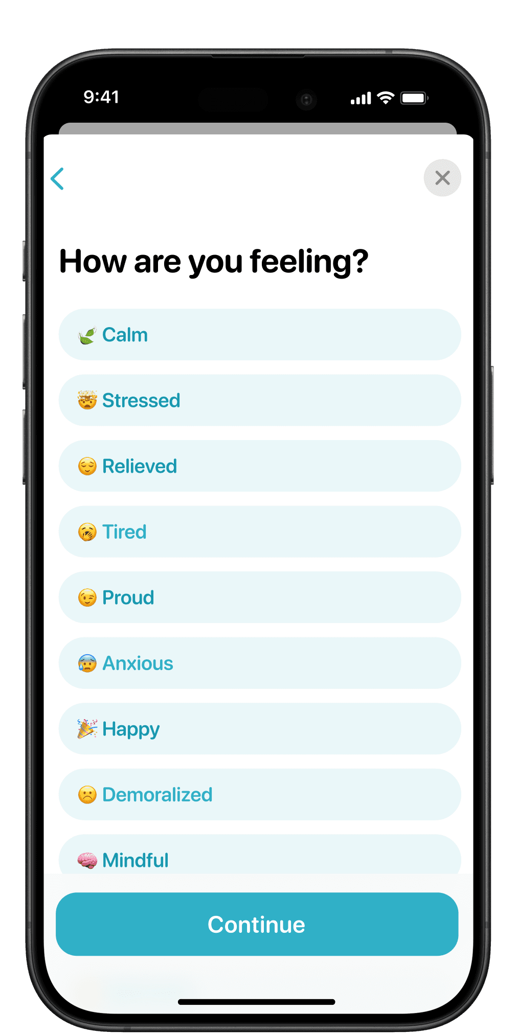 Understand your emotions, one day at a time.