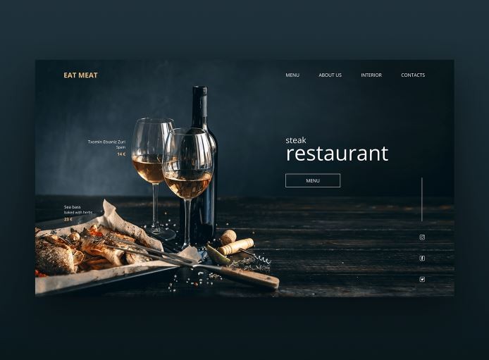 what is hero image for a website