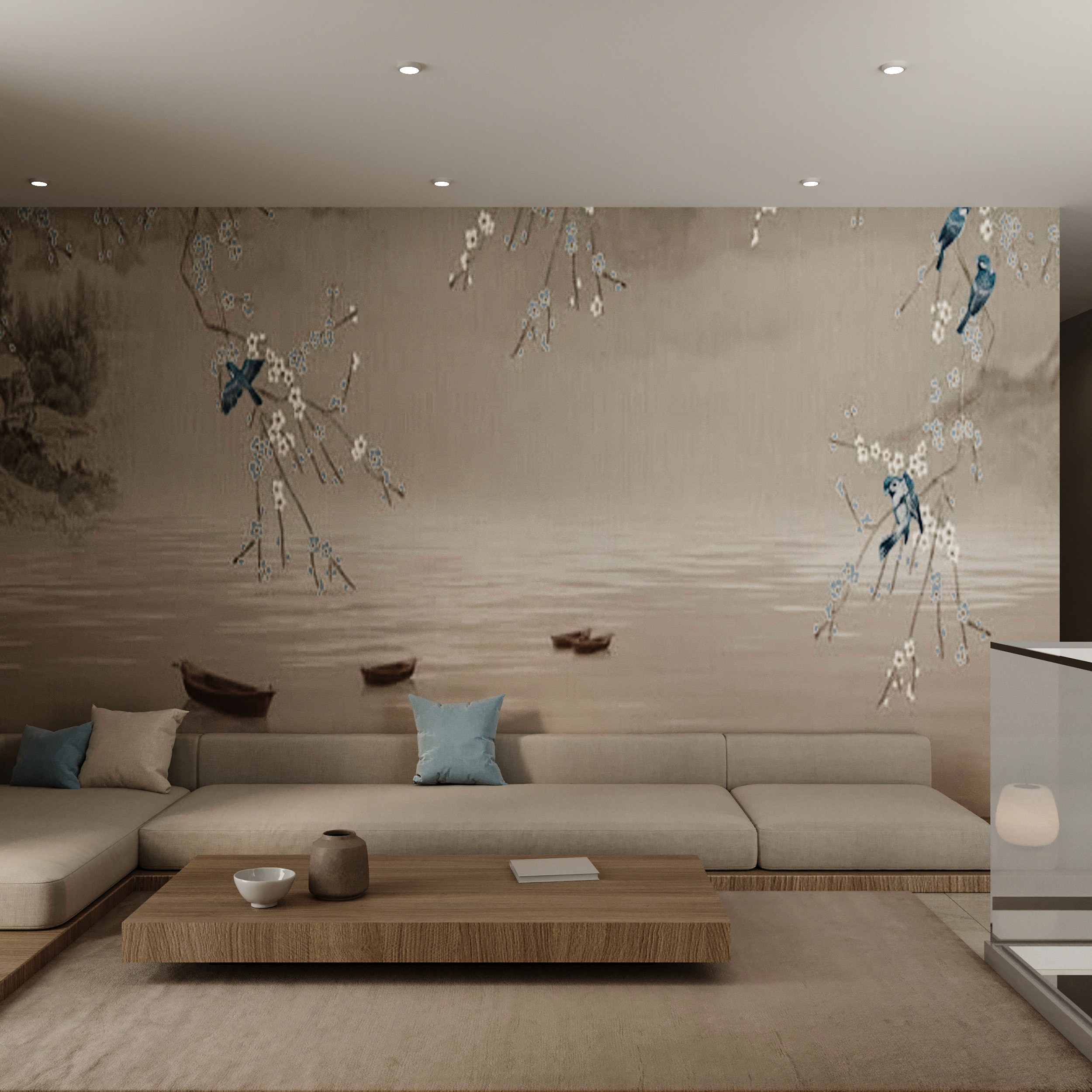 Japanese Living Room Design