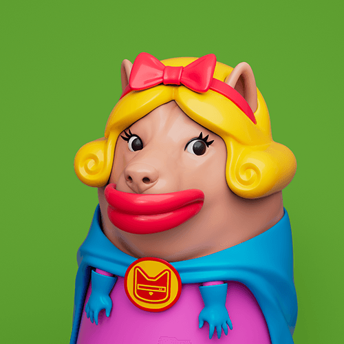 Shiba Inu big lips cape