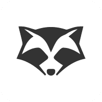 RoomRaccoon hotel management system and booking platform logo