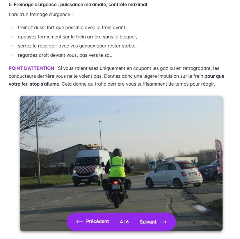 Pratiquer la théorie du code de la route pour le permis A