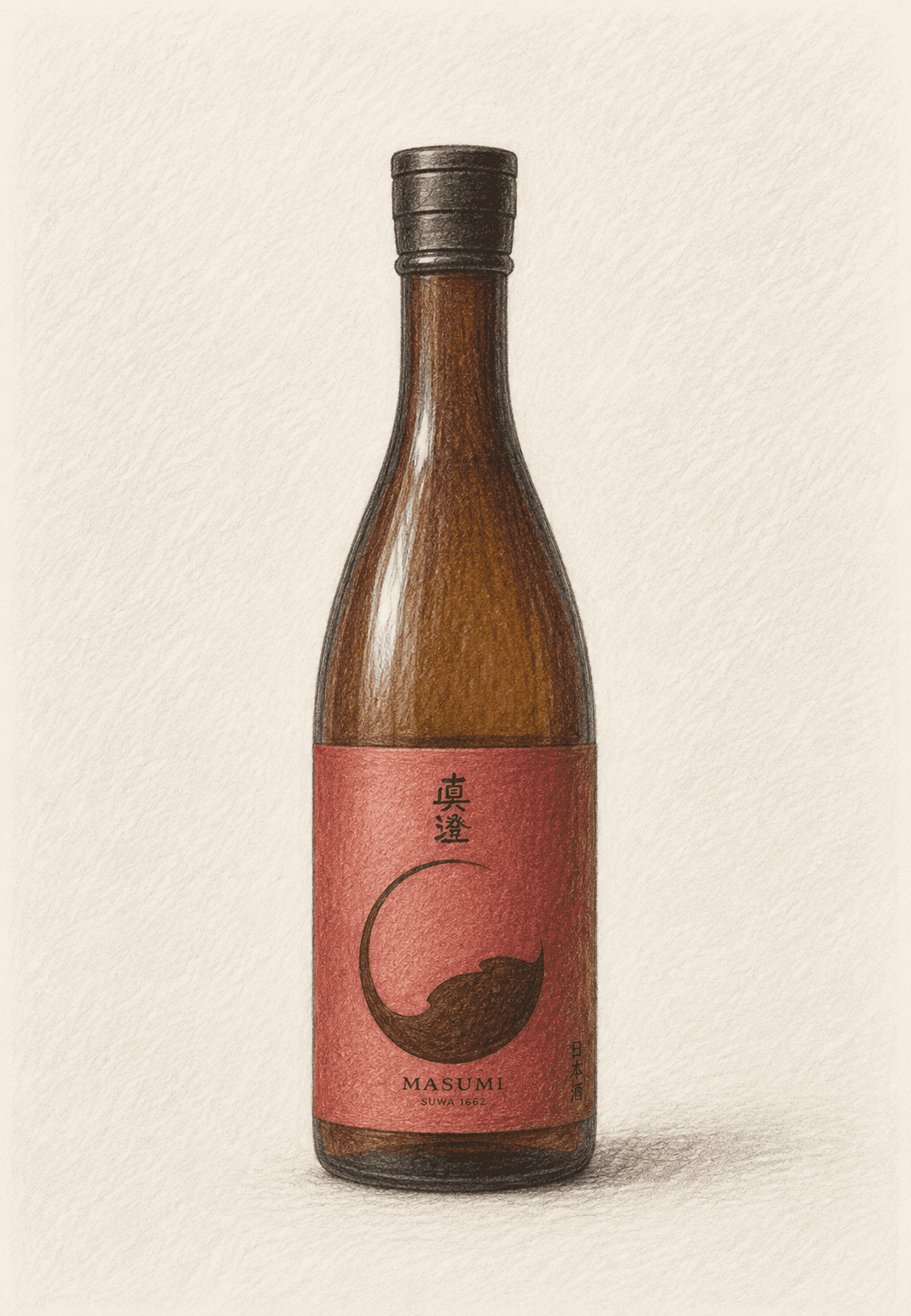 Masumi AKA sake bottle