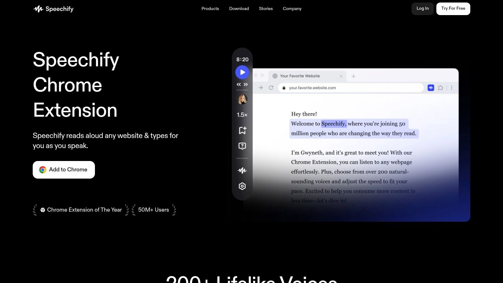 Speechify (Chrome extension)