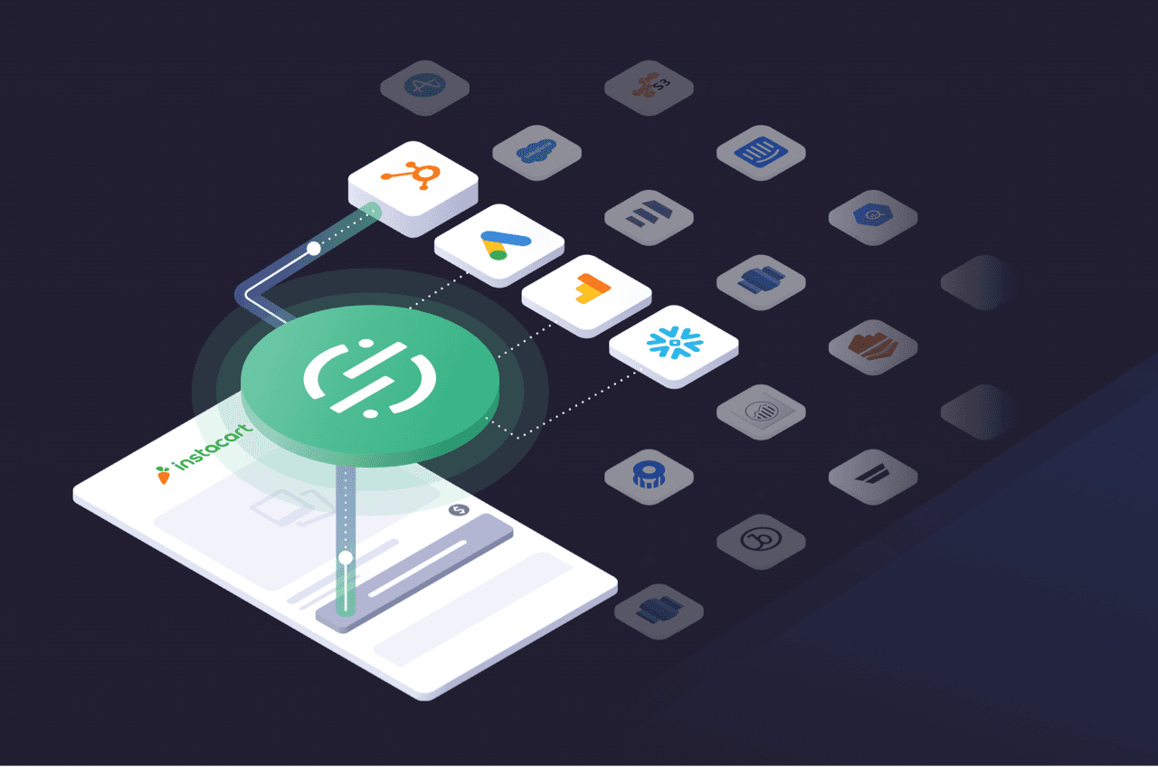 Segment uses illustration to explain the complexities of their software and value prop.