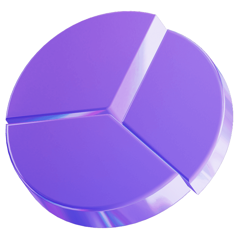 isometric pie chart image