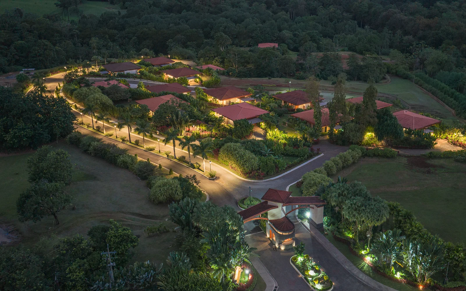 Arenal volcano and Arenal Hills