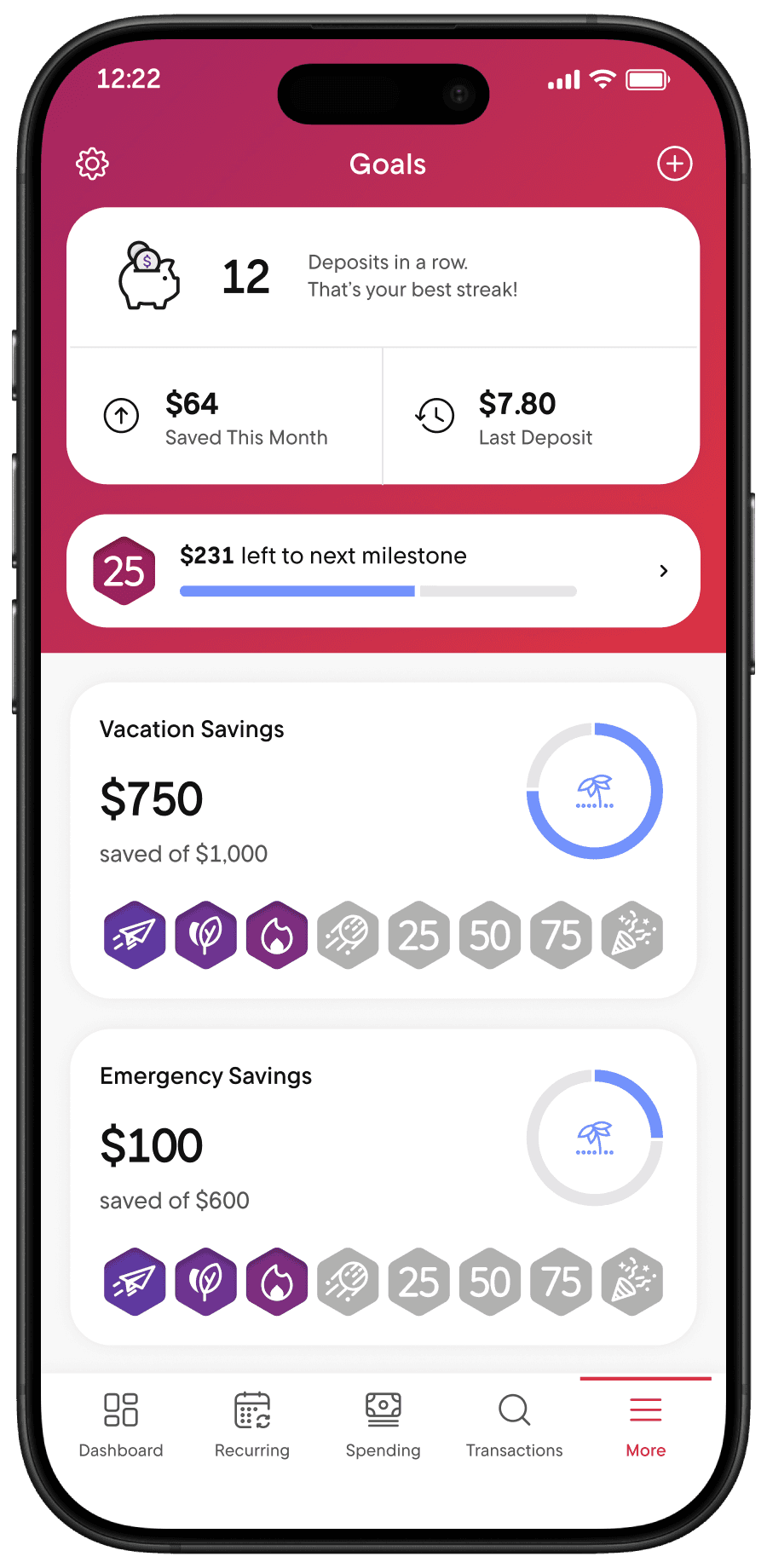 Phone of Autopilot Savings in Rocket Money