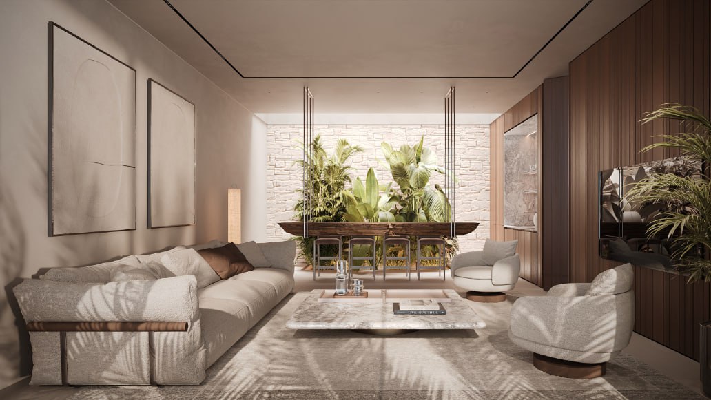 1BR villa with direct ocean view in a premium complex on Nusa Penida