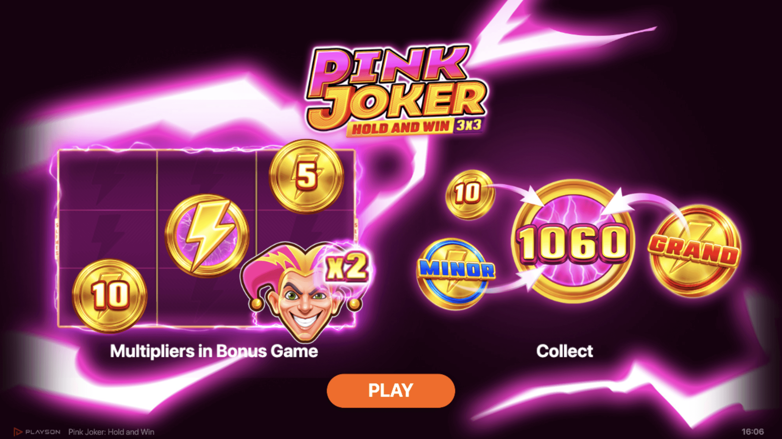 Pink Joker: Hold and Win — grille et symboles du jeu