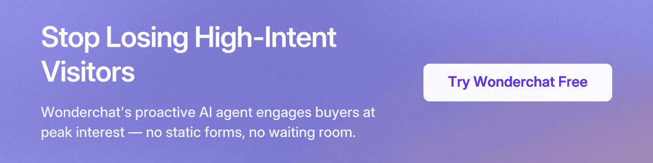 Stop Losing High-Intent Visitors