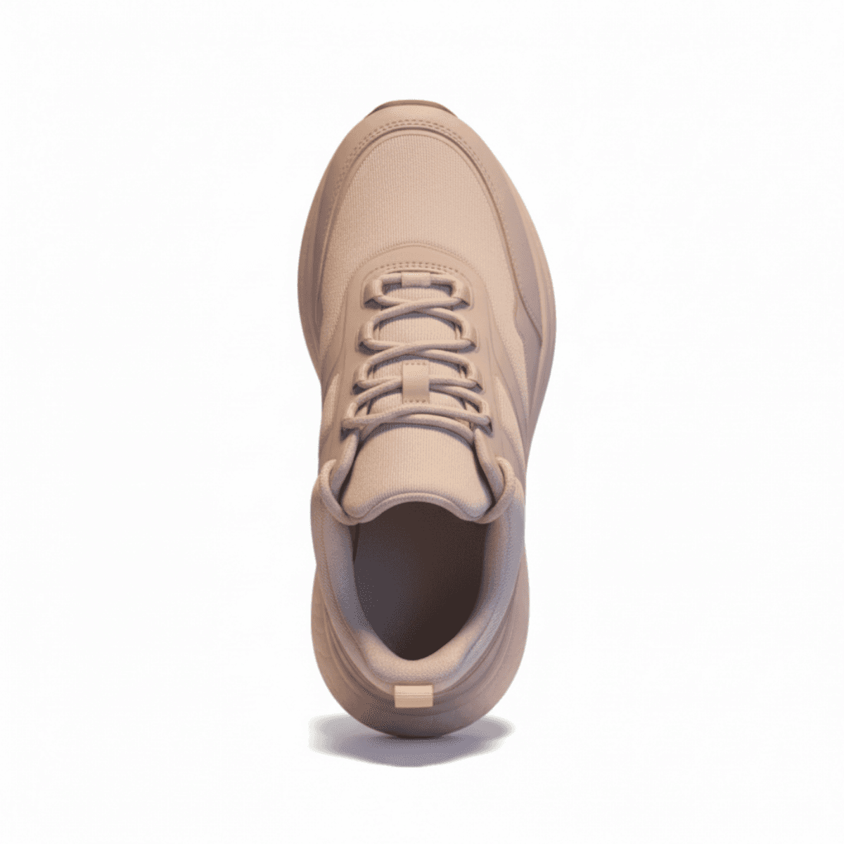 Beige Corbell Soft Step women’s sneaker with rounded toe and cushioned sole.