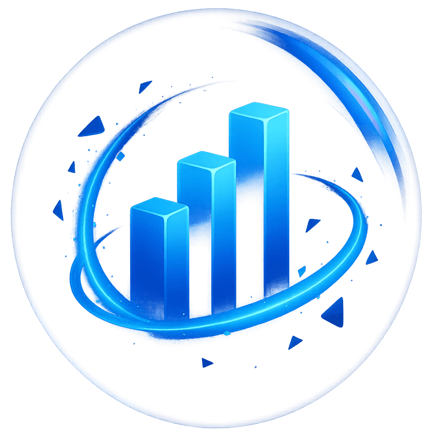 Bar chart 3D image.