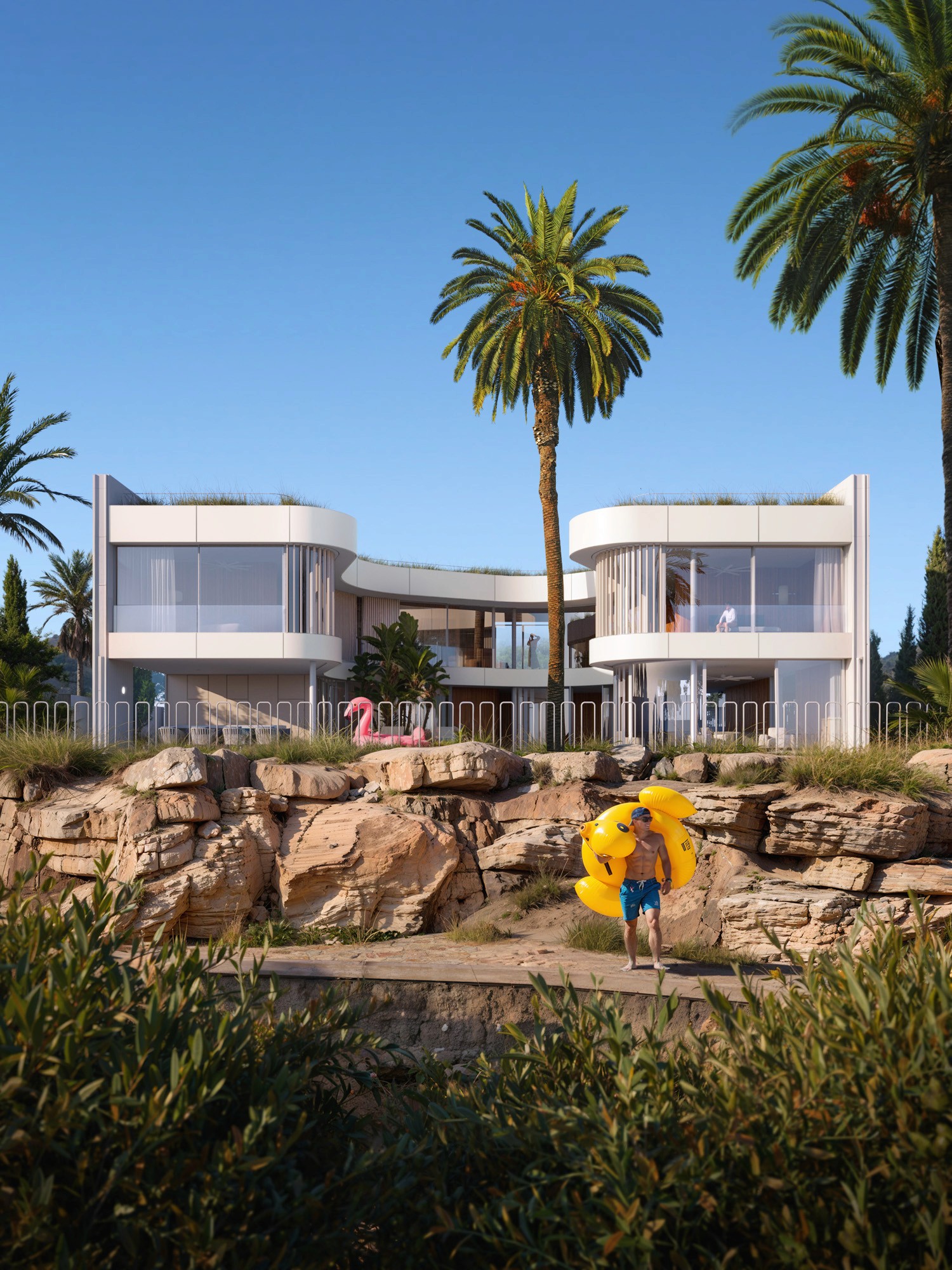 Villa on a Ciliff Valencia Beach