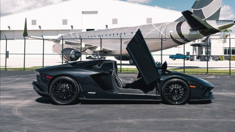 Lamborghini Aventador Black on Black