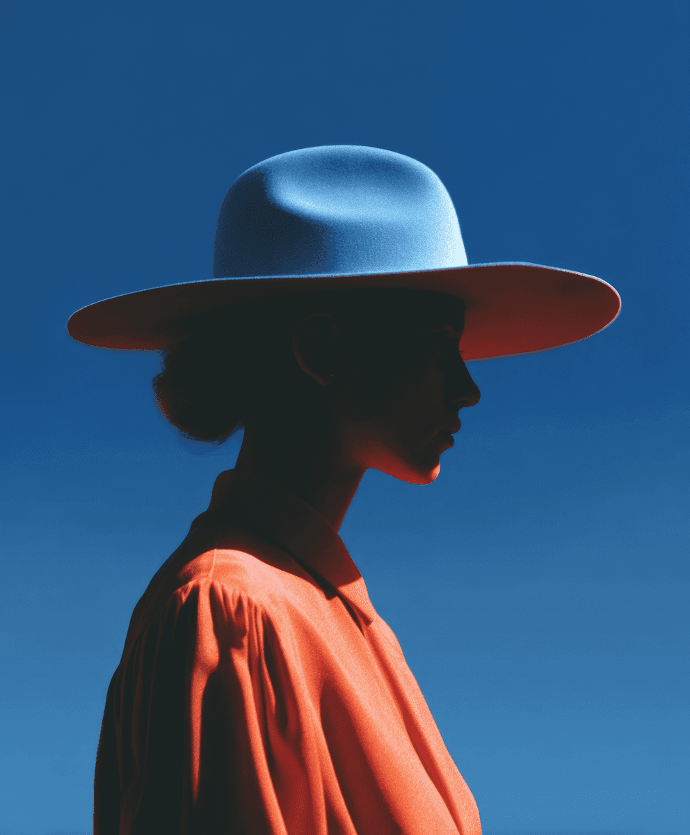 women with a hat
