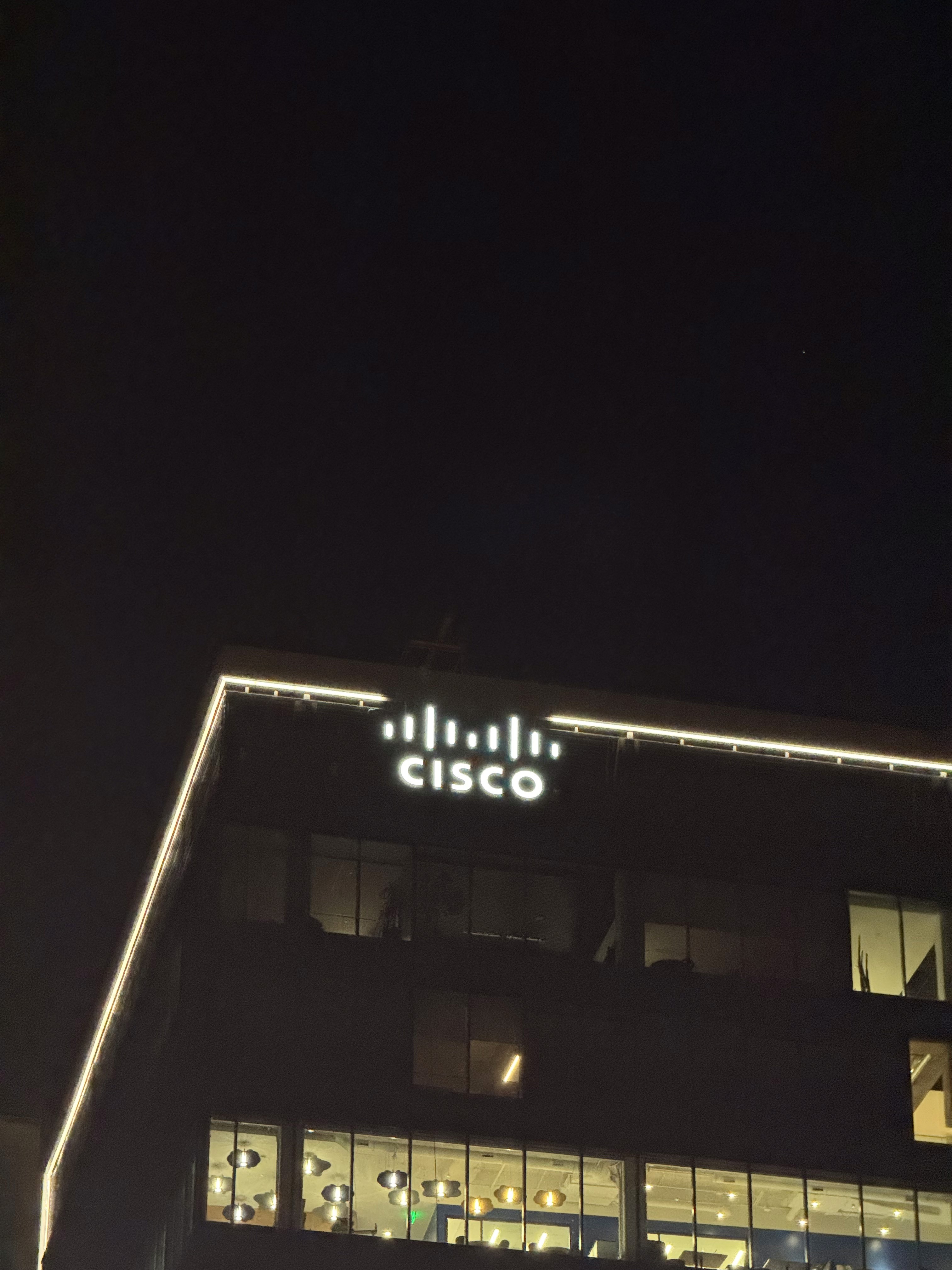 Cisco Exterior Sign — project photo 4