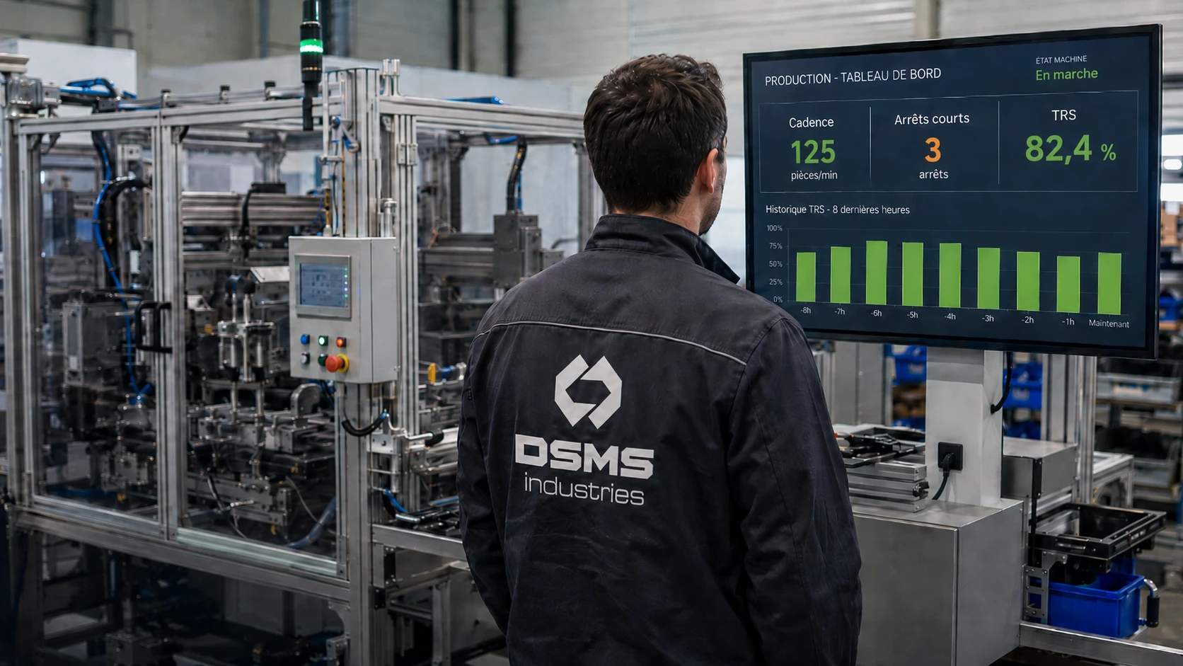 Détection des micro-arrêts machine pour améliorer le TRS en atelier industriel