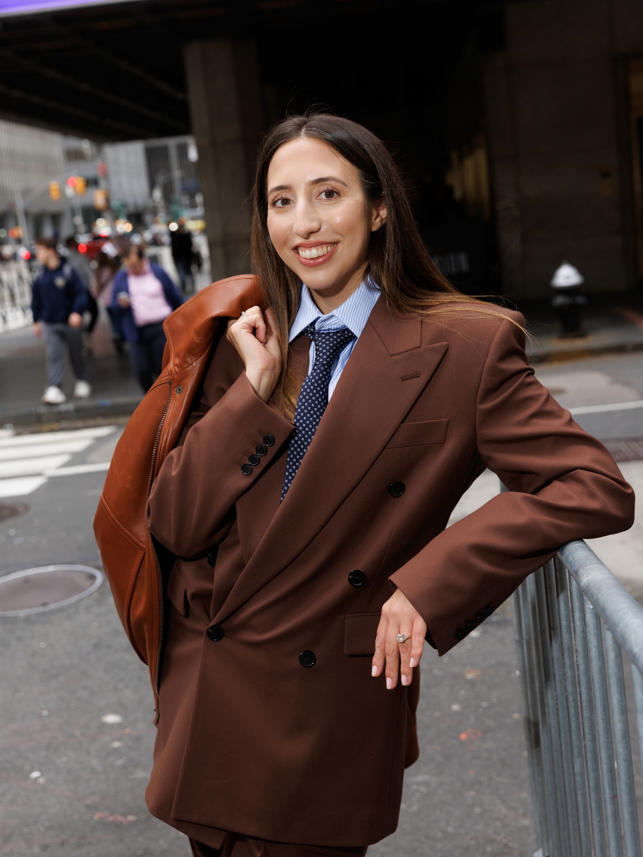 Portrait of Alexandra Fairweather, business leader and podcast host
