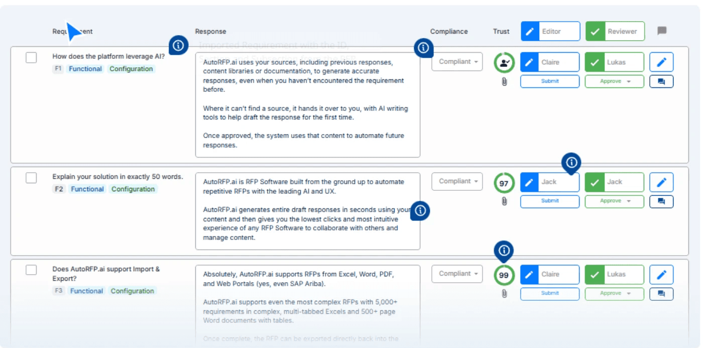 AI RFP Response Engine