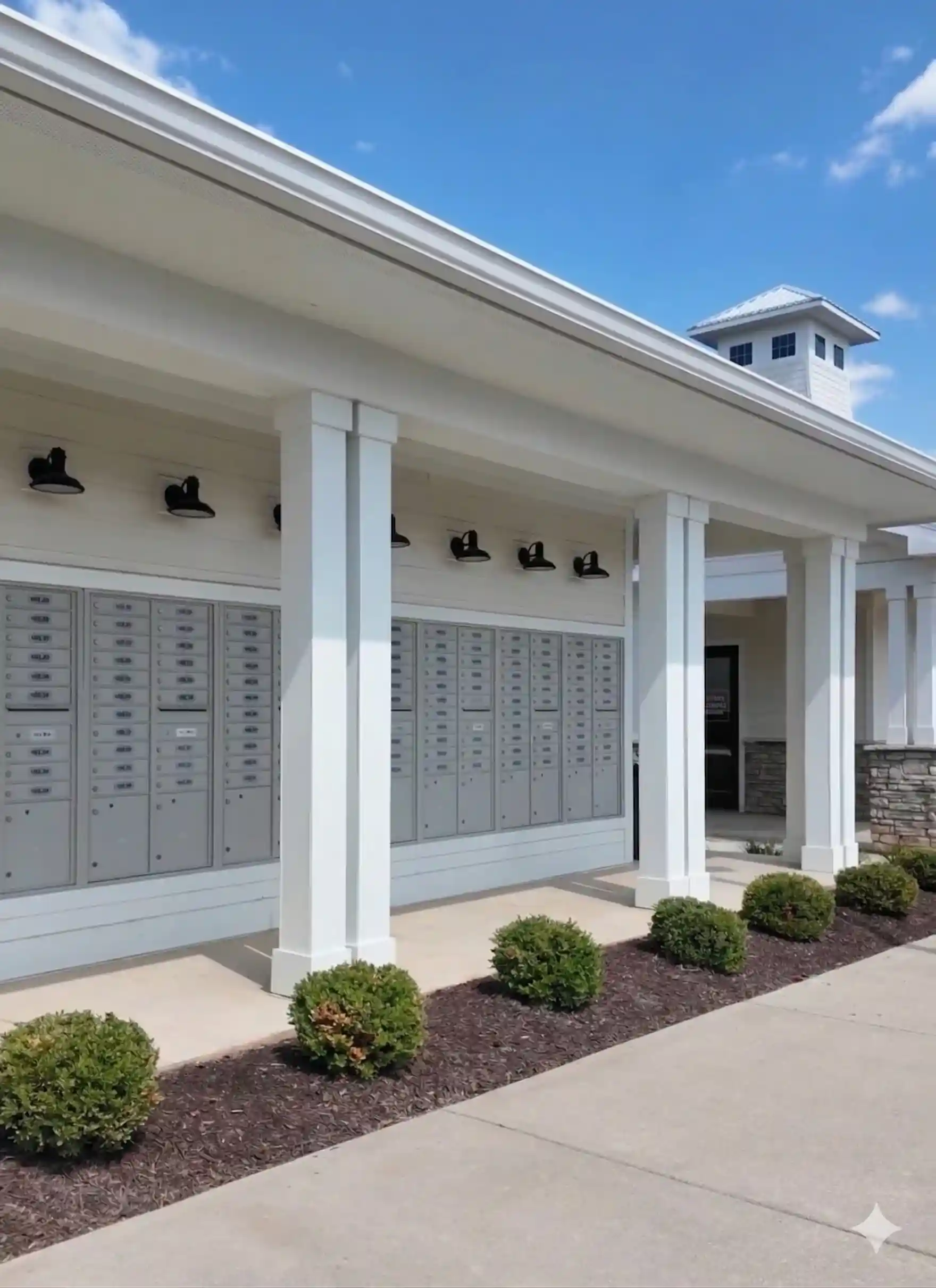 Amazon Hub package locker station at The Reserve at Cool Springs apartments in Elizabethtown, KY