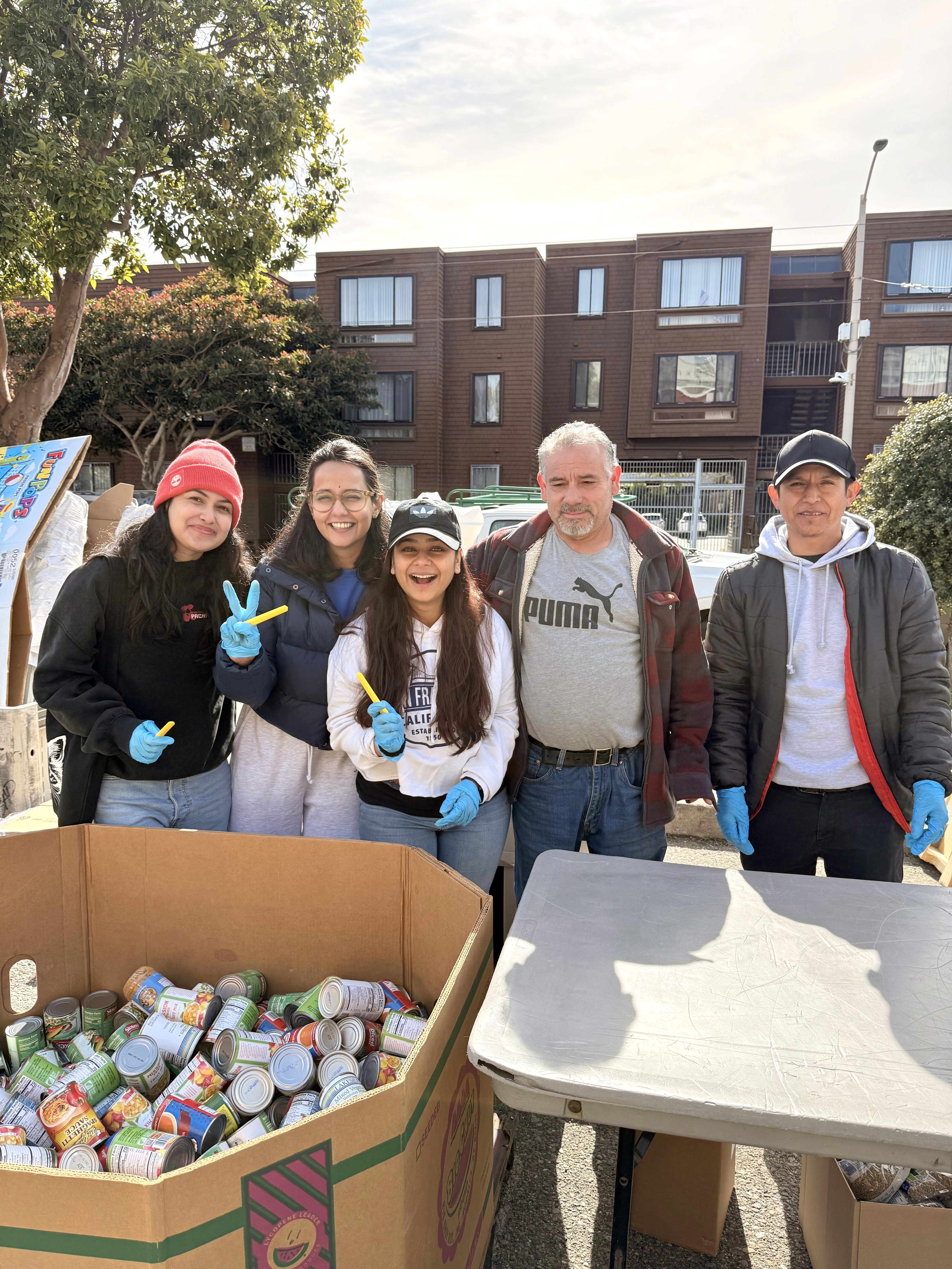 Spending my slower weekends volunteering at local food banks to support community.