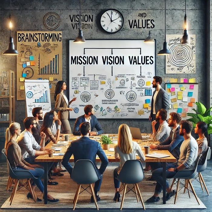 Mission, vision, and values: setting your startup up for success