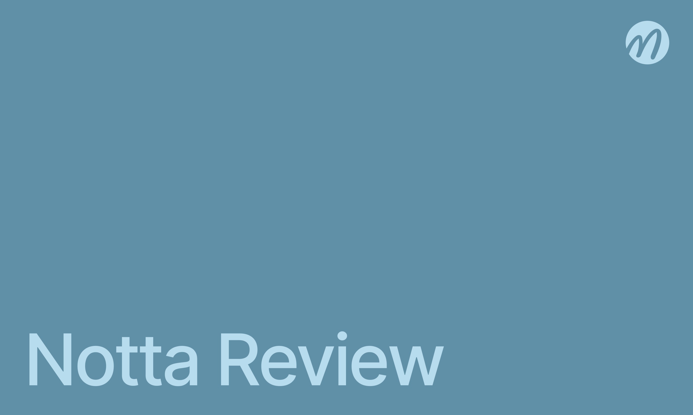 Notta.ai review
