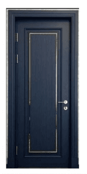 a wooden table in a room