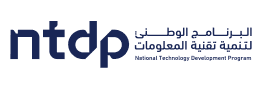 Logo for the National Technology Development Program (NTDP), Saudi Arabia.