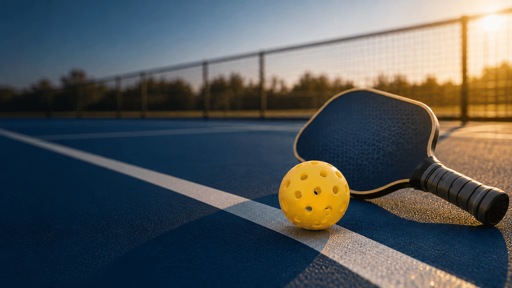 Pickleball Performance Institute opening artwork