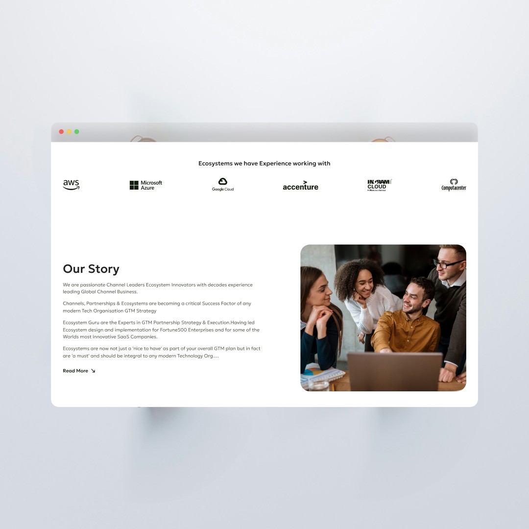 Modern home office setup with a monitor, ergonomic chair, keyboard, and indoor plants near a window with blinds.