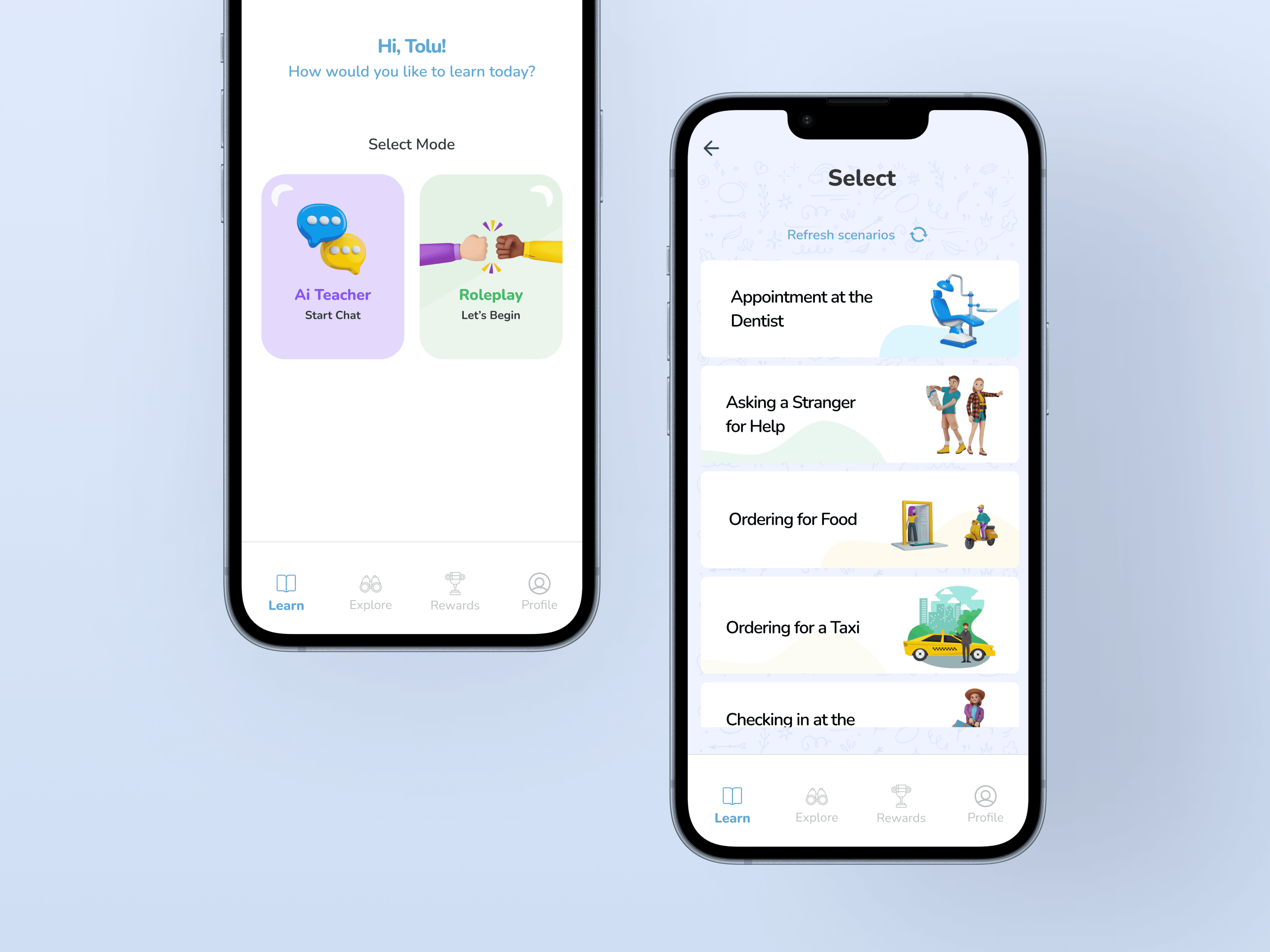 App Measure Weight Screen