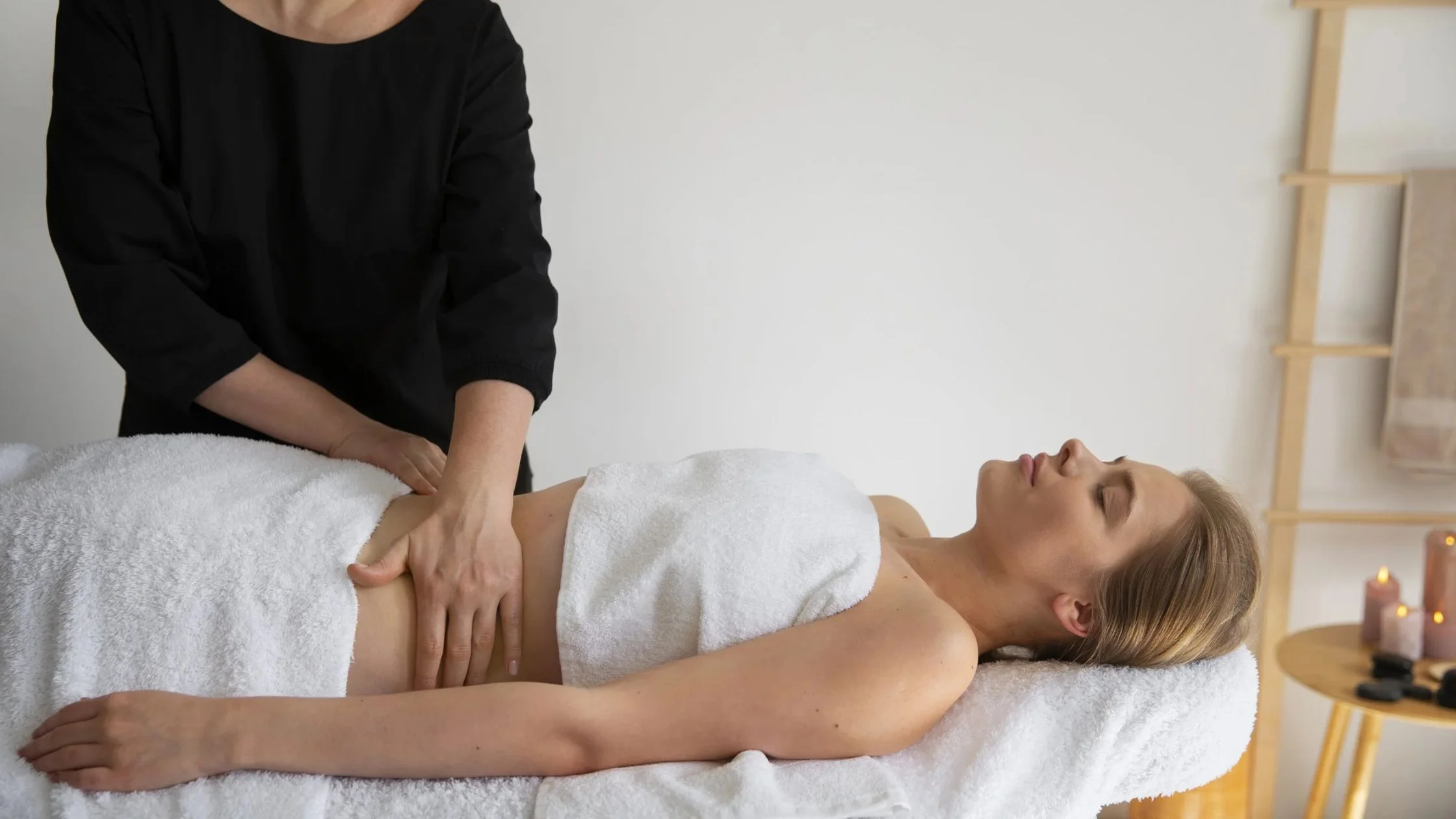 What are the risks or contraindications of lymphatic massage in Frisco?