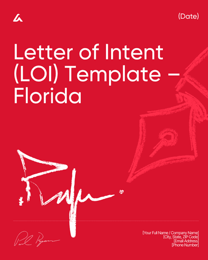 Letter of Intent (LOI) Template – Florida 