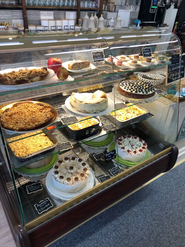 Auswahl verschiedener Torten