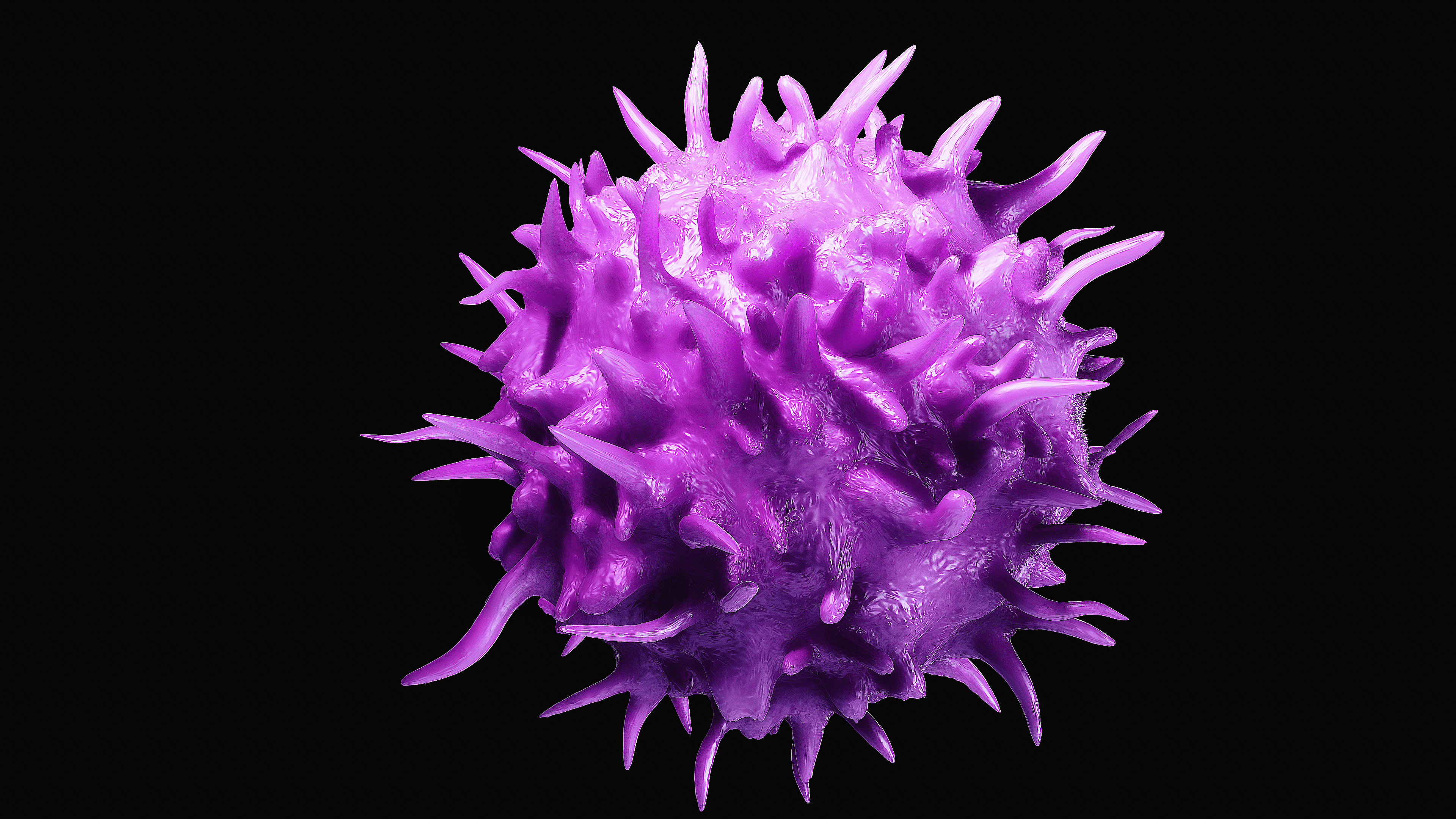 3D illustration of the adrenal gland, showcasing its structure, function, and location on the kidneys for medical education and visualization purposes.