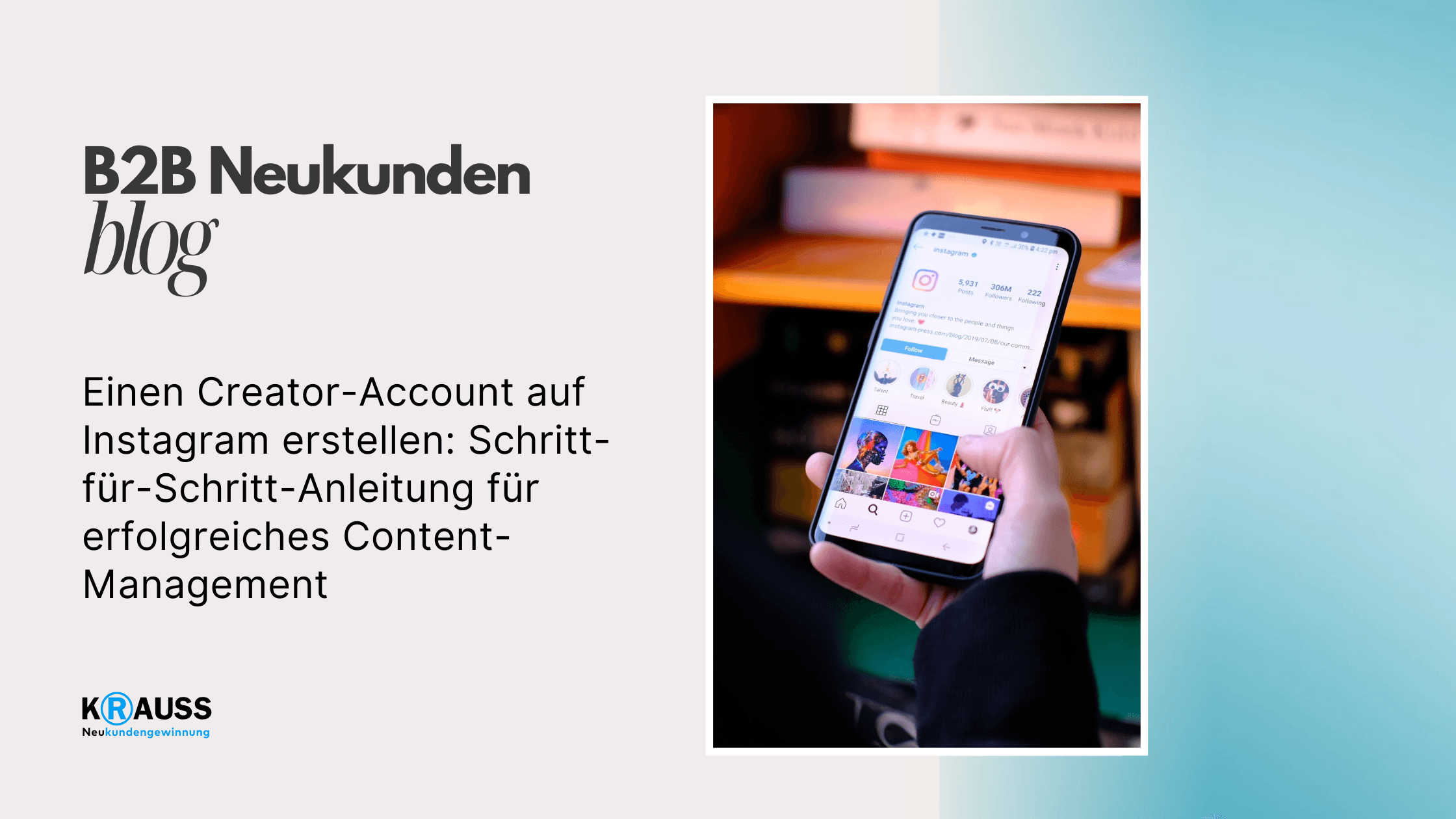 Einen Creator-Account auf Instagram erstellen: Schritt-für-Schritt-Anleitung für erfolgreiches Content-Management