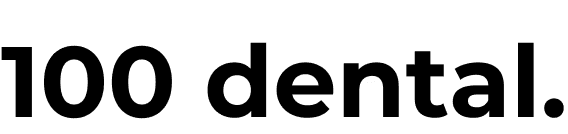 100 Dental Logo - Simple Version