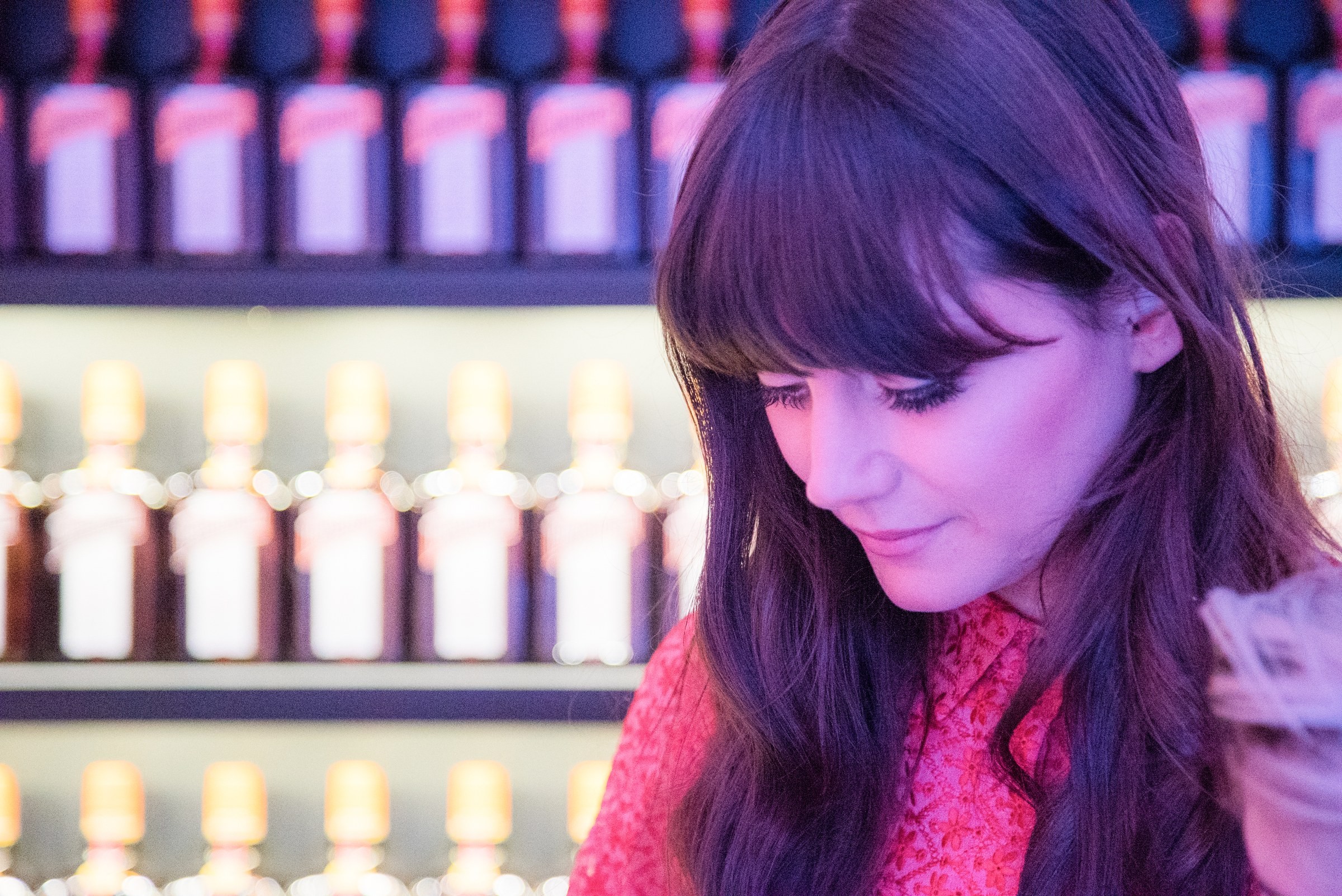 BRAND PHOTOGRAPHY · Behind the bar at a brand event.