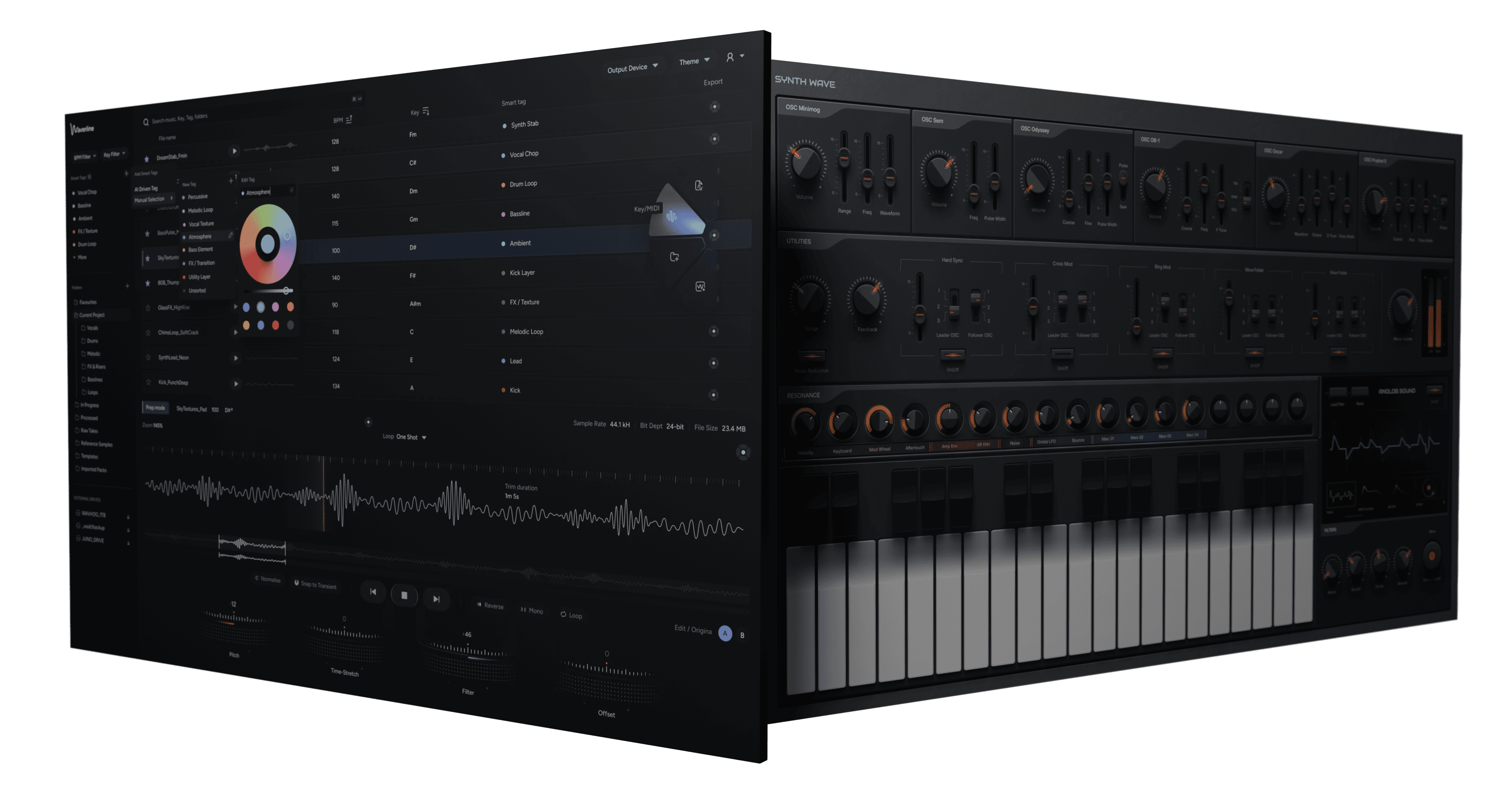 Waveline Audio interface