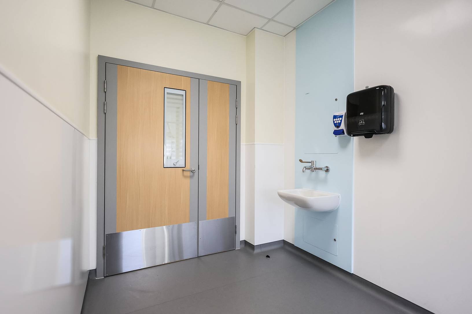 double fire rated doorset