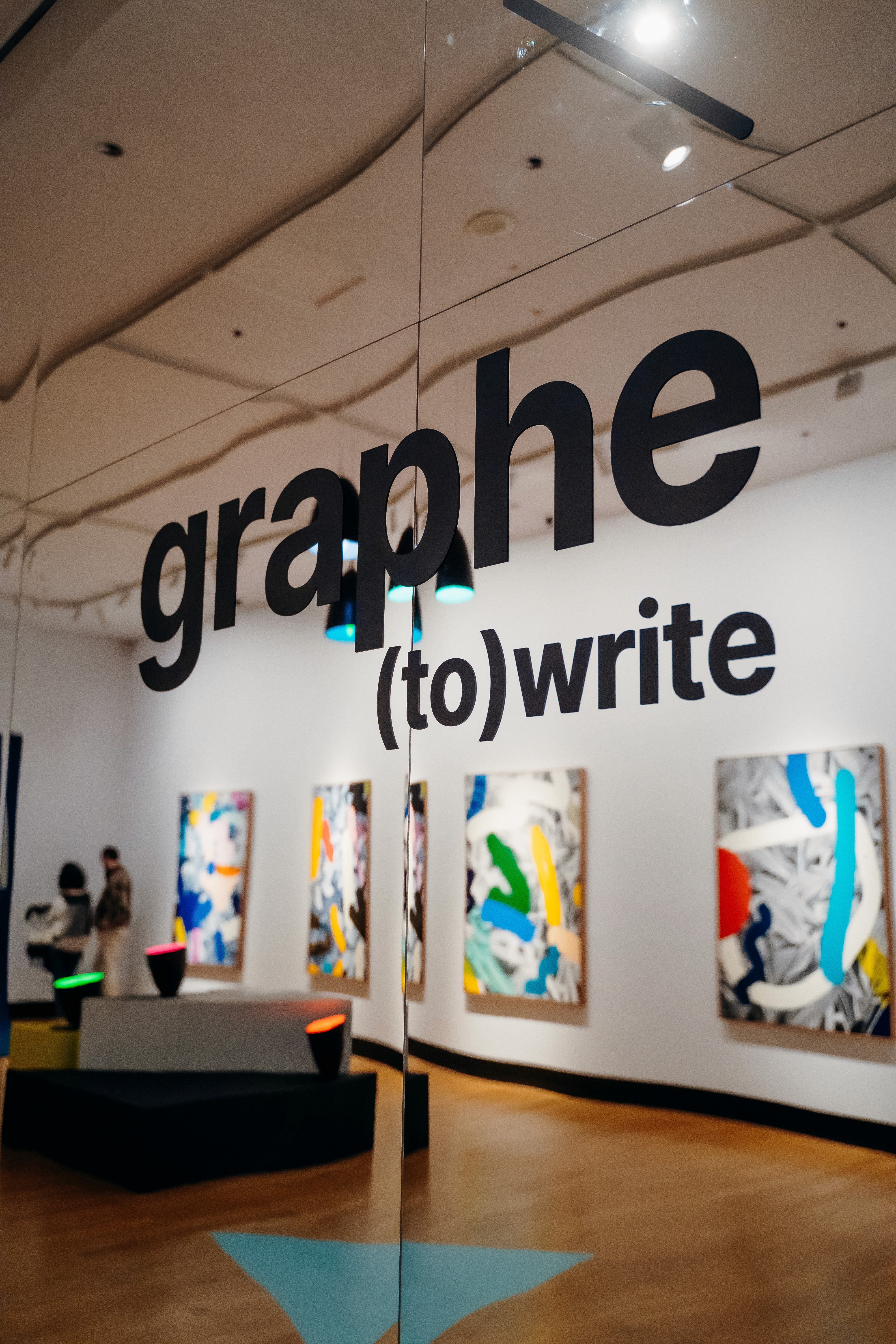 Signage in the Articulation Exhibition