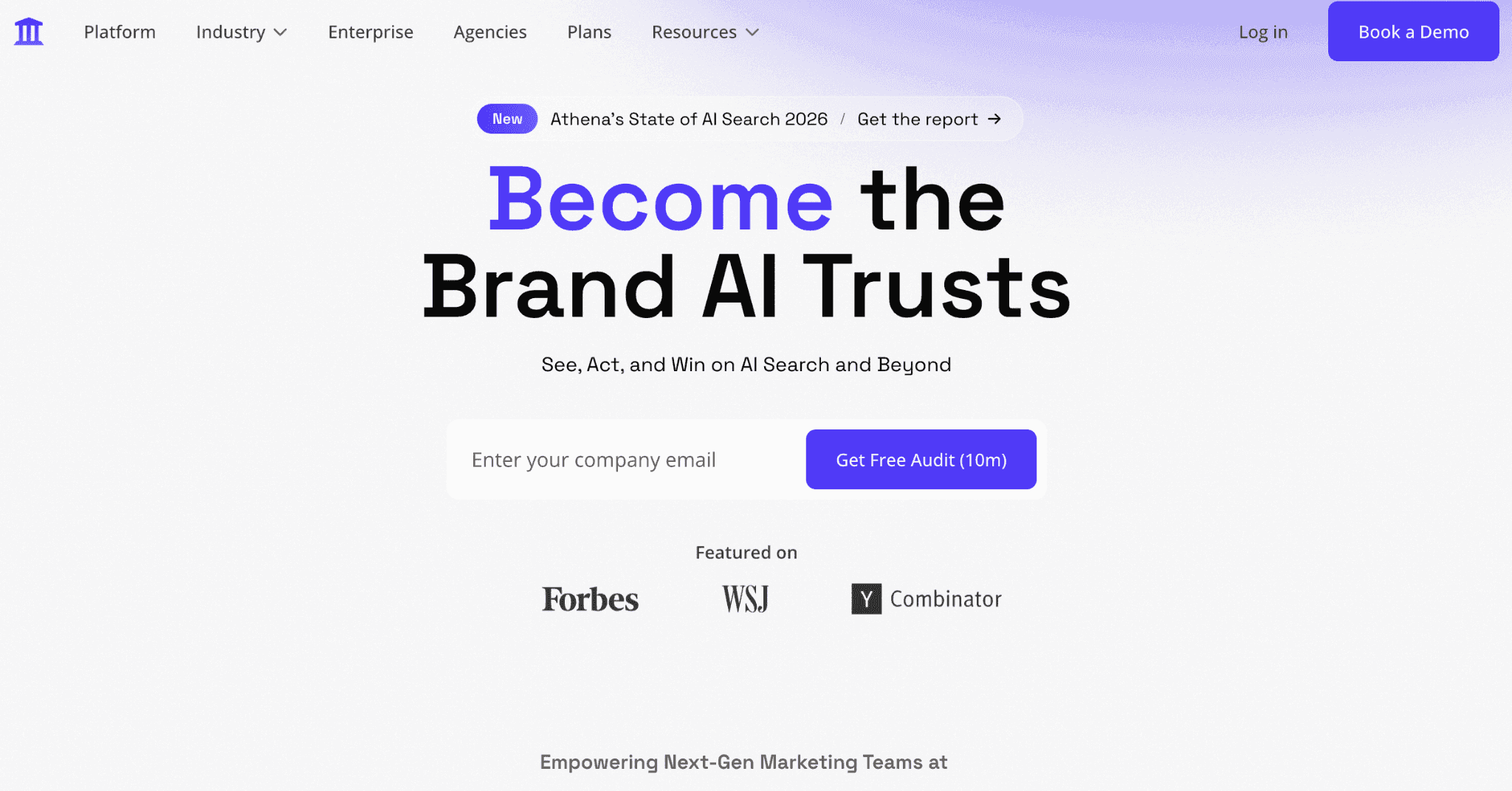 AthenaHQ: Best for More Models Plus Content Optimization