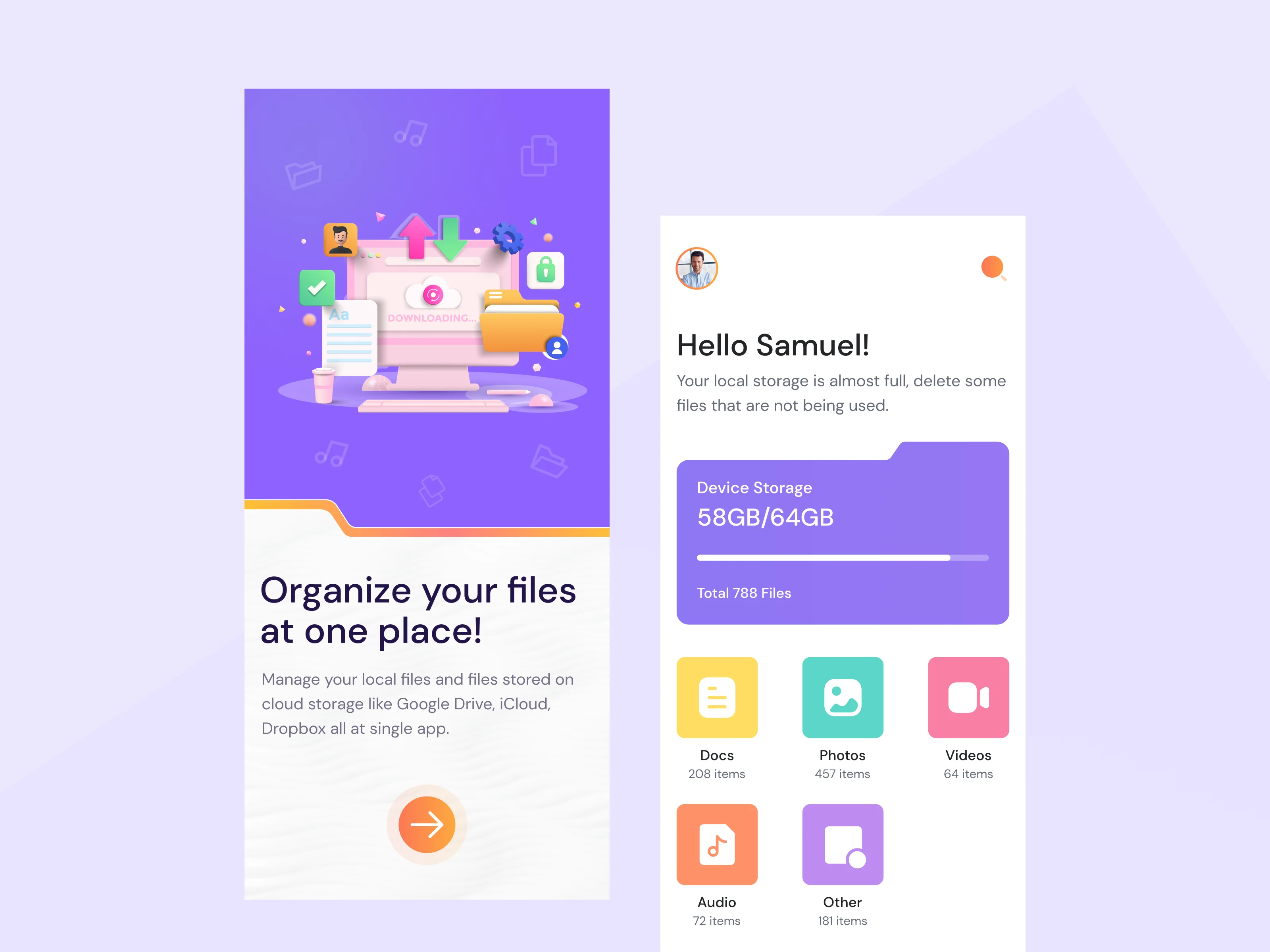 a computer screen with the words nothing great is made alone