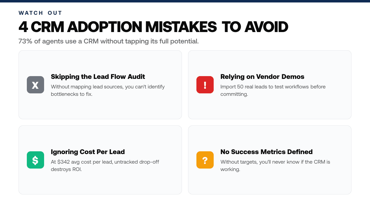 Real Estate Crm vs Alternatives: 2026 Picks — Common pitfalls