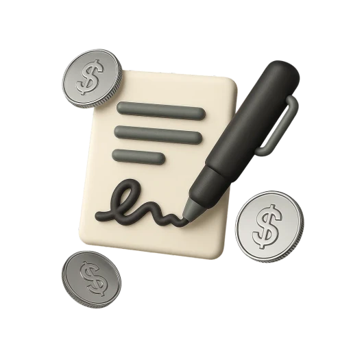 Visual explaining Pledge’s straightforward and transparent fee system