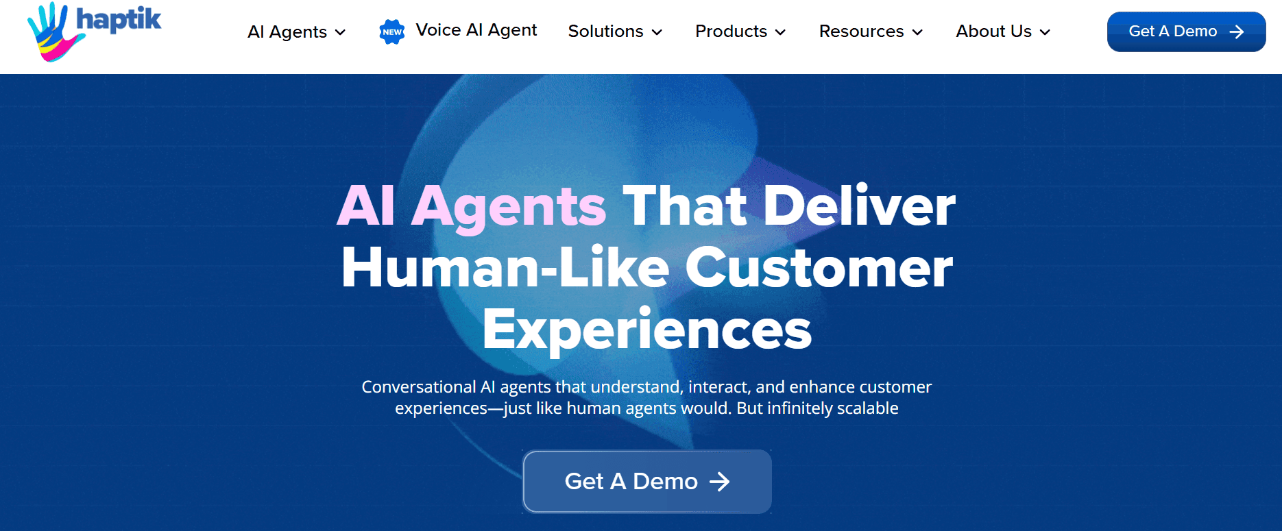 haptik - AI Chatbot Software