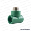 Tee rosca macho 20 mm × ½"