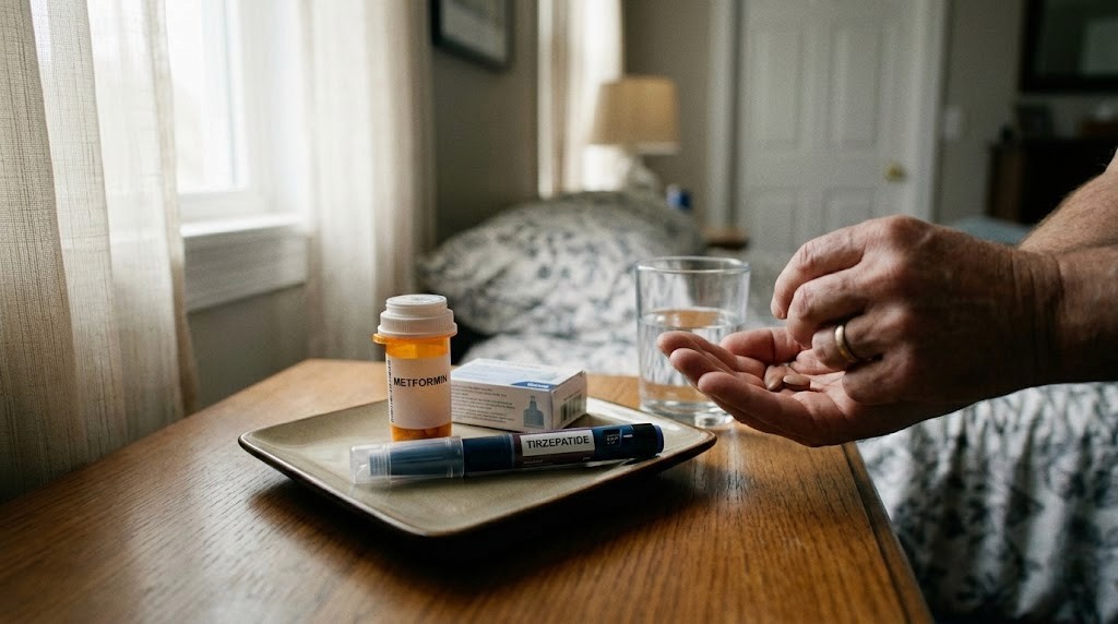 Can you take metformin and tirzepatide together